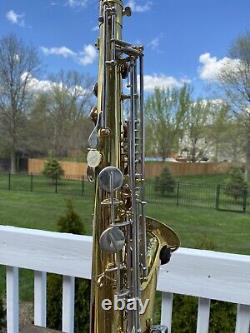 Vintage Armstrong Tenor Saxophone Sax Made In USA With Case FREE SHIPPING