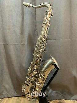 Vintage B&S Tenor Saxophone withB&S Metal Mouthpiece and Case Blue Label