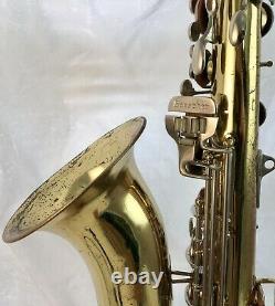 Vintage Buescher 400 Bb Tenor Saxophone/ Hard Case With Mouthpiece
