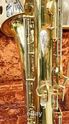 Vintage Buescher 400 Top Hat & Cane Tenor Saxophone in Original Hard Case