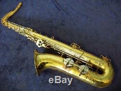 Vintage Buescher Aristocrat 1040 Tenor Saxophone + Case