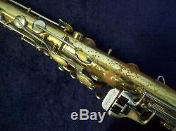 Vintage Buescher Aristocrat Tenor Saxophone + Case