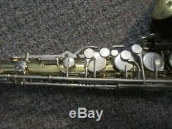 Vintage Buescher Aristocrat Tenor Saxophone Ser. #639XXX with ProTec Case