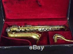Vintage Buescher Tenor Saxophone + Case