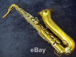 Vintage Buescher Tenor Saxophone + Conn Case