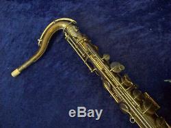Vintage Buescher Tenor Saxophone Elkhart, Ind. U. S. A. + Original Buescher Case