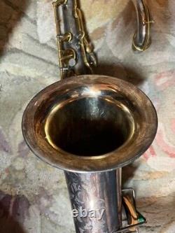Vintage C. G. Conn Worcester Tenor Saxophone