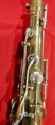 Vintage Conn 16M professional Tenor Saxophone made in the USA withcase AS-IS