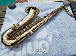 Vintage Conn Chu Berry 1928 Tenor Saxophone Nice Vintage Case -VERY PRETTY SAX