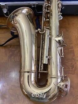 Vintage Conn N-Series Alto Saxophone 1970 or 1980s Gold Tone in Case