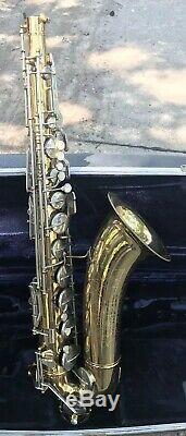 Vintage Conn Shooting Star Tenor Saxophone/Sax with Conn Hard Case