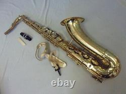 Vintage Conn Shooting Stars Tenor Saxophone + Conn Case