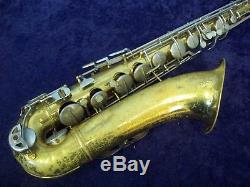 Vintage! Conn Shooting Stars USA Tenor Saxophone + Neck Strap + Conn Case