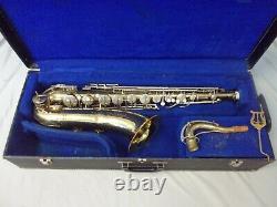 Vintage Conn U. S. A. 16m'shooting Stars' Tenor Saxophone + Case