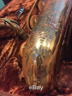 Vintage H. COUF SUPERBA 1 TENOR SAXOPHONE with H. Couf Case