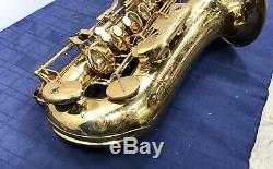 Vintage H. Couf Superba I Bb Tenor Sax Saxophone with Case Ready to Play