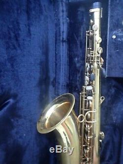 Vintage H. Couf Superba I Tenor Saxophone With New Pads + Original Case -grover