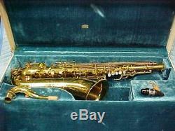 Vintage Holton 243 Tenor Saxophone, Original Lacquer & Case BEAUTIFUL
