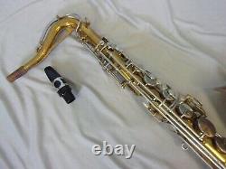 Vintage King Cleveland 615 U. S. A. Tenor Saxophone + Mouthpiece + Case