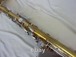 Vintage King Cleveland 615 U. S. A. Tenor Saxophone + Mouthpiece + Case