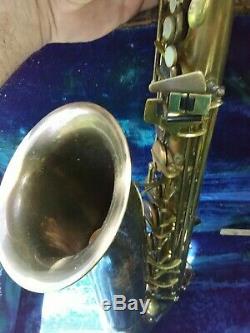 Vintage Kohlert Tenor Saxophone An Original Case Serial Number 61669