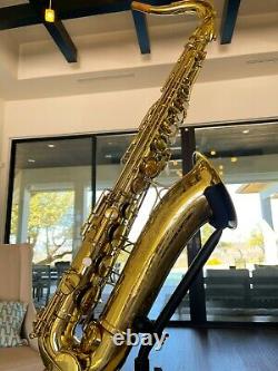 Vintage Late 1968 Martin Committee (III) Tenor Sax with Case