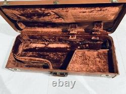 Vintage Leather Selmer Super Balanced Action Tenor Saxophone Case Mark Vi SBA