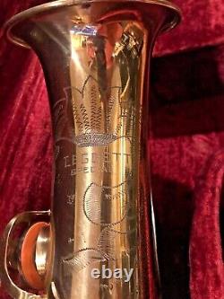 Vintage Malerne Leggett Special Tenor Saxophone (france)