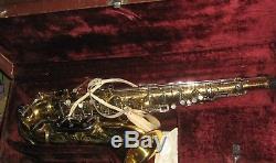 Vintage Martin Busine Tenor Saxophone with Case, Grassi, French, Italy