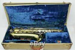 Vintage Martin Indiana Tenor Saxophone Indiana series 1942-1951 withcase