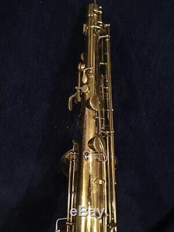 Vintage Martin Medalist Tenor Sax Saxophone With Case