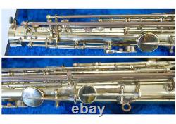 Vintage NIKKAN IMPERIALE Saxophone JAPAN tenor with hard case Imperial series