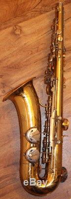 Vintage Noblet Paris (Beaugnier) Standard Tenor Saxophone with Case & Mouthpiece