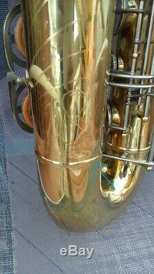 Vintage Orpheum Deluxe Tenor Sax with Original Case in Very Good Condition
