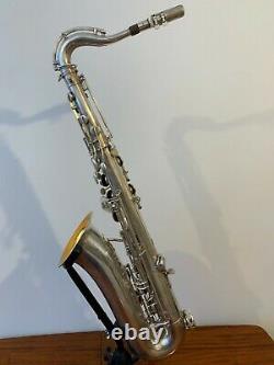 Vintage S/Plated AMATI Tenor Saxophone with B&S Mouthpiece and Case