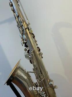 Vintage S/Plated AMATI Tenor Saxophone with B&S Mouthpiece and Case