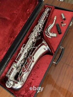 Vintage S/Plated AMATI Tenor Saxophone with Weltklang Mouthpiece and Case