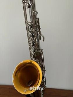 Vintage S/Plated AMATI Tenor Saxophone with Weltklang Mouthpiece and Case