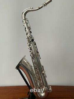 Vintage S/Plated Weltklang Tenor Saxophone with B&S Mouthpiece and Case