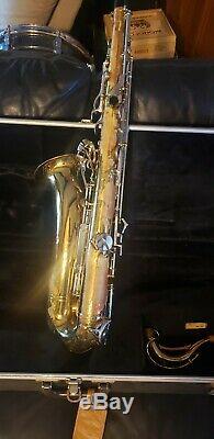 Vintage Selmer Bundy Elkhart Tenor Saxophone With Case