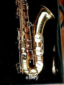 Vintage Selmer Paris MarkVII Tenor Saxophone with Hard Case