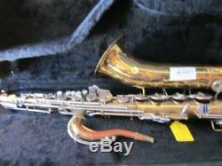 Vintage Selmer Tenor Sax withmouthpiece & hard CASE sold AS-IS Made in the USA