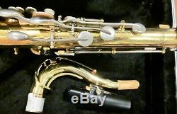 Vintage Selmer Tenor saxophone with case & new neck serial # 697880