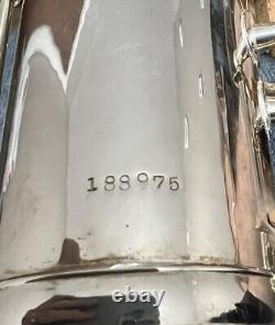 Vintage Silver Series 1 King Zephyr Tenor Sax #188975 Completely Overhauled