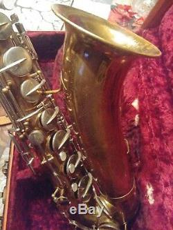 Vintage The Indiana By Martin Tenor Saxophone with Case
