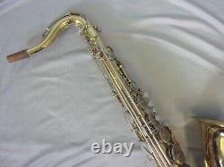 Vintage The Martin Imperial Tenor Saxophone Elkhart-indiana U. S. A. + Case