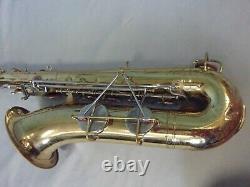 Vintage The Martin Imperial Tenor Saxophone Elkhart-indiana U. S. A. For Parts