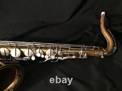 Vintage The Martin Indiana Tenor Saxophone w SKB Case