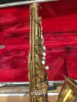 Vintage The Martin Indiana Tenor Saxophone with Case Elkhart