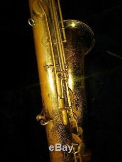 Vintage The Martin Indiana tenor saxophone with case